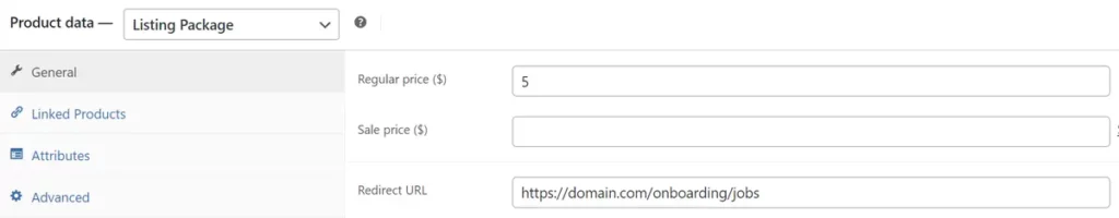 enhance add listing flow without plugin listing package url landing page